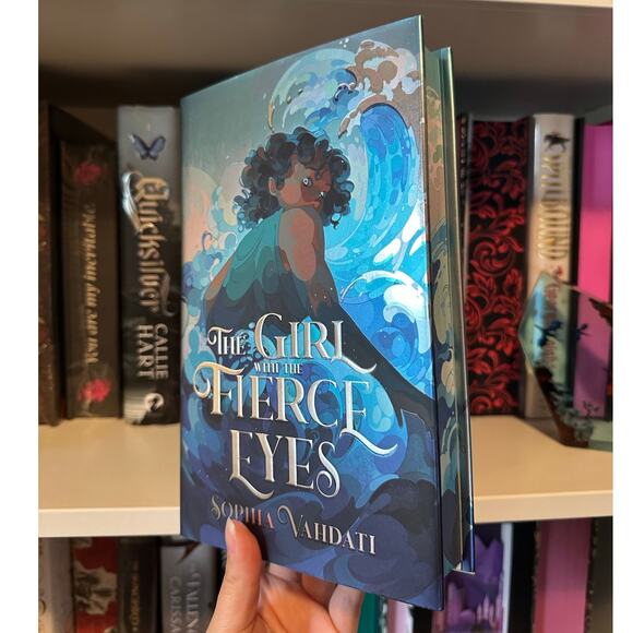 The Locked Library The Girl With The Fierce Eyes By Sophia Vahdati - Picture 1 of 8